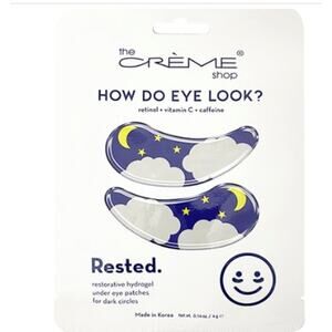 K-Care: the CREME SHOP*How Do Eye Look? Smoothing Hydrogel Frown Line Patches